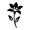 Silver Lily flower logo